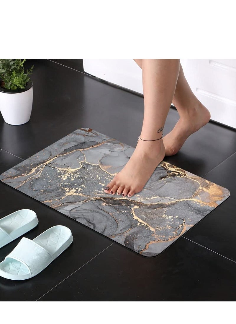 Captaintech Bath Mat Rug, Innovative Bathroom Rug Mat, Super Absorbent Quick Dry Rubber Backed Dirt Resistant Bath Rugs Mats, for Bathroom Non Slip Bathroom Rug, Kitchen Comfort Floor Mats  - Image 2