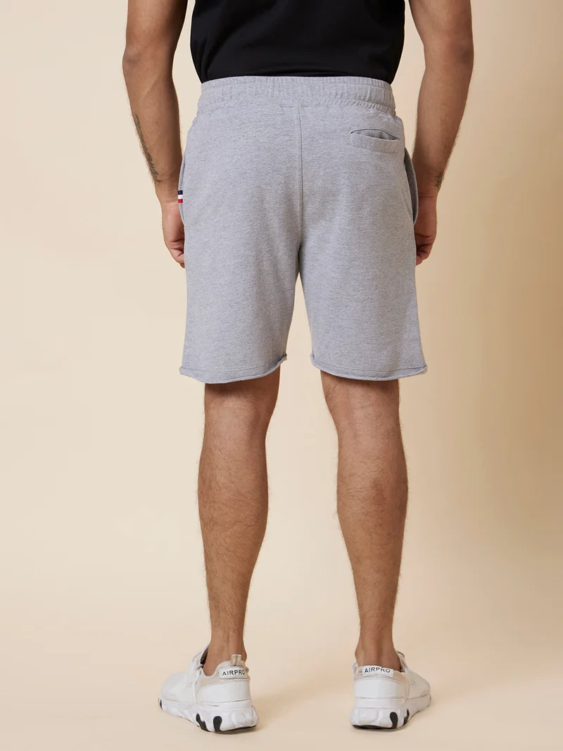 globus Globus Men Grey Regular Fit Sports Shorts