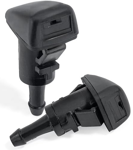 Click&Fit ClickFit Windshield Washer Nozzles replacement for Dodge Durango 20042009 Neon 20012005 for Chrysler Aspen 20042009 Wiper washer sprayers replaces 55077460AA 5116088AA - Image 1