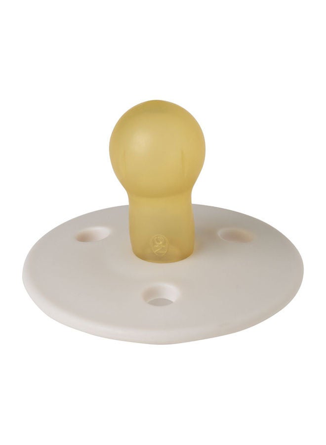 Mininor Pack Of 1 Baby Round Pacifier Latex, 0 Months+, Little Lamb - Image 1