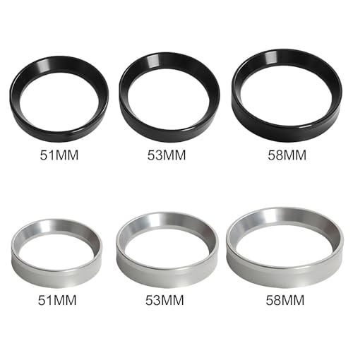 secret desire Espresso Magnetic Dosing Funnel Barista Tool for Portafilters Coffee Machine Silver 51mm - Image 4
