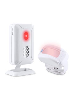 Motion Sensor Doorbell, Door Chime for Business, Wireless PIR Motion Sensor, Detector Security Alarm Chime, Welcome Doorbell, Visitor Bell for Business Shop Store Office Home Front Door Entry