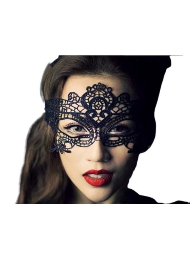 Women Masquerade Mask Lace Masquerade Party Decor No: 3025 - Image 4