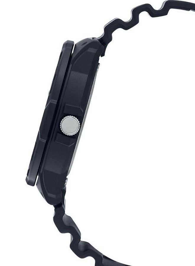 CASIO Men Water Resistant Analog Watch MRW-200H-1B3VDF - 48 mm - Black - Image 4