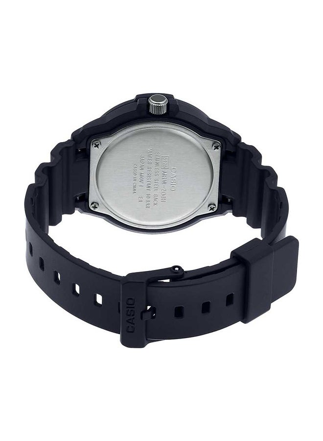 CASIO Men Water Resistant Analog Watch MRW-200H-1B3VDF - 48 mm - Black - Image 2