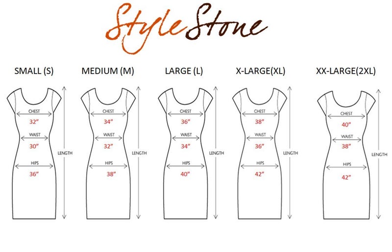 StyleStone Women's Knee-Length A-Line Dress (3113ZipDressXL_Blue_X-Large_Blue_XL) - Image 5