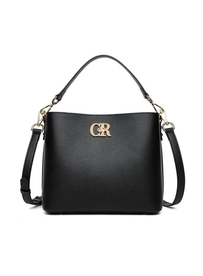 Crocodile New Year Gift Women's Handbag, Cowhide Tote Bag, Large Capacity Bucket Bag, Shoulder Crossbody Bag For Women's Birthday - Image 3