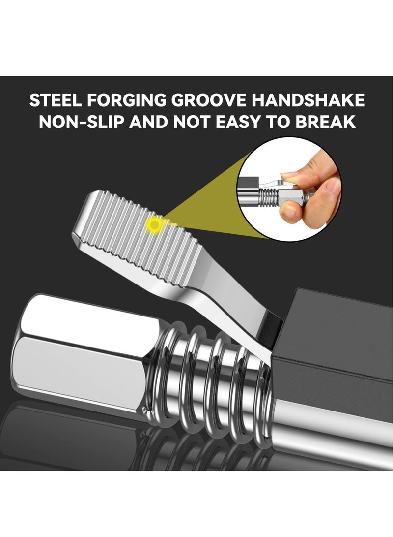 Generic Grease Gun Coupler, Grease Gun Tip and 6 Locking Jaw Strong Lock-on, 12000 PSI High-Pressure Duty Quick-Release Grease Coupler, Grease Gun Fittings Compatible With All Grease Guns 1/8" NPT Fittings，Co  - Image 5