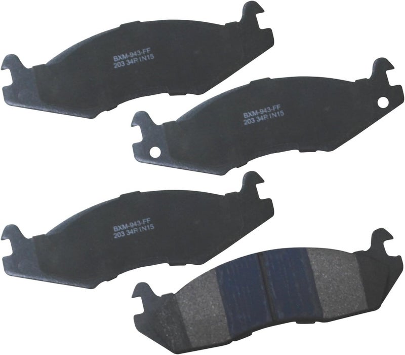 Bendix Premium SBM203 Semi-Metallic Front Brake Pads for Select Models American Motors Concord, Eagle, Spirit, Jeep Cherokee, CJ5, CJ7, Comanche, Scrambler, Wagoneer, Wrangler, VAM Gremlin - Image 1