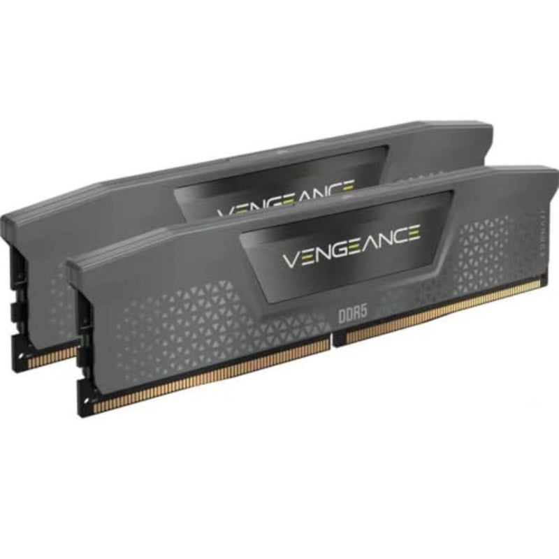 ذاكرة الكمبيوتر المكتبي: DDR5، 32 جيجابايت 2 × 16 جيجابايت، حتى 6400 ميجاهرتز، CL36-48-48-104، 1.35 فولت، AMD EXPO Intel XMP 3.0، مبدد حراري من الألومنيوم الرمادي - Image 4