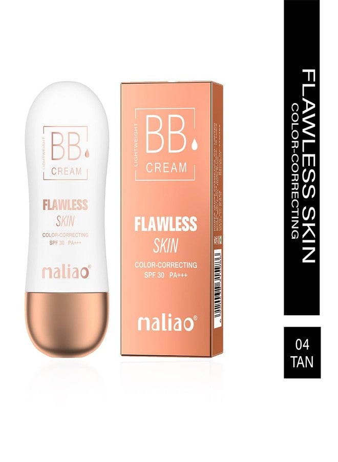 Maliao BB Cream Flawless Skin Color Correcting SPF 30 PA+++ (04-TAN) - Image 3
