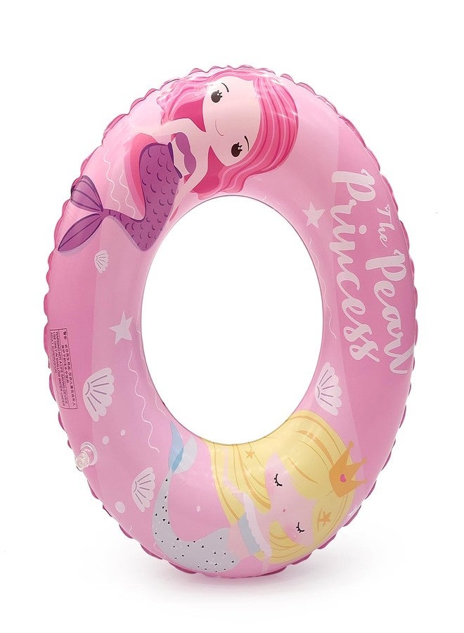 NHR Inflatable Pearl Princess Swimming Ring for Kids, Safe Water Float Tube for Pool & Beach, Swim Tube, Durable Inflatable Water Ring for Boys and Girls (3+ Years) - Image 2