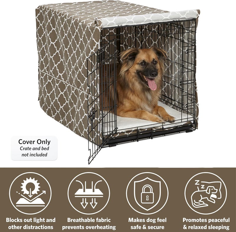 Multiple design variants Dog Crate Cover, Privacy Dog Crate Cover Fits Dog Crates, Machine Wash & Dry Repeated use friendly design - Image 3