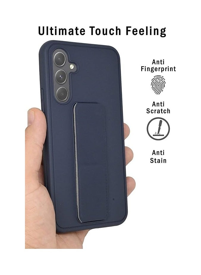 TWEGGON - Samsung A25 Case, Protection Back Case with Stand for Samsung Galaxy A25 Blue - Image 1
