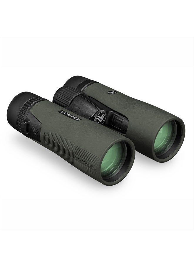 VORTEX Optics Diamondback HD 10x42 Binoculars - HD Optical System, Non-slip Grip, Waterproof, Fogproof, Shockproof, Included GlassPak - Unlimited, Unconditional Warranty  - Image 3