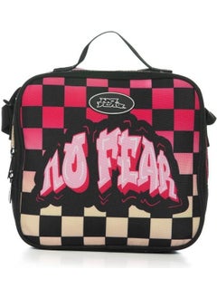 No Fear Lunchbox Pink Checkered  - Image 1