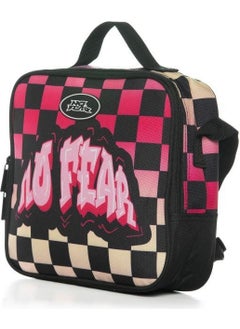 No Fear Lunchbox Pink Checkered  - Image 2