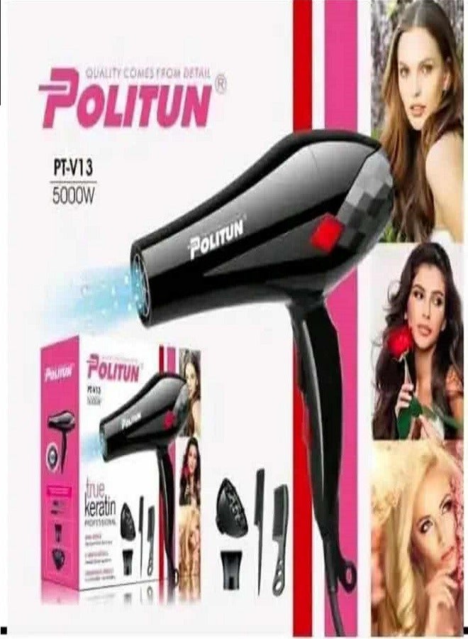 POLITUN Salon 5000W 4 in 1 Hair Dryer Pt-v13 - Image 1