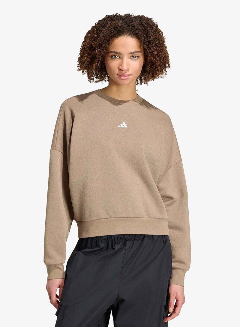 Adidas Small Logo French Terry Hoodie - Image 1