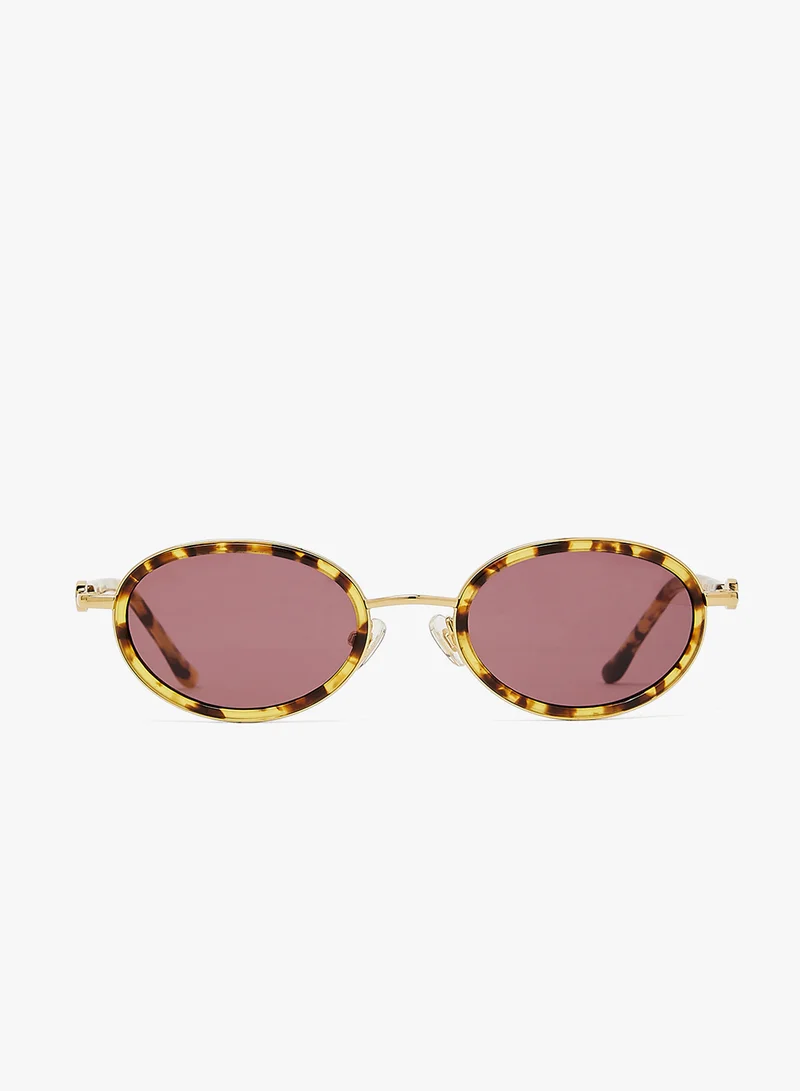 كارين وازن Rea Oval Sunglasses