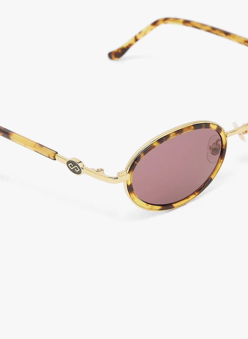كارين وازن Rea Oval Sunglasses