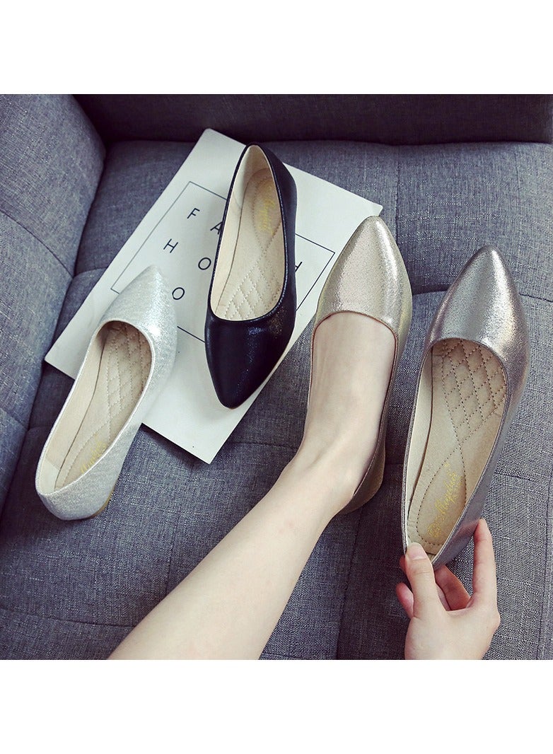 KUYING Flat Sole Single Shoe Women  - Image 3