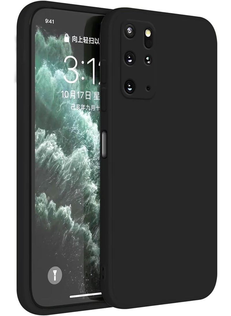 Lion Store case for Samsung Galaxy S20 Plus (6.7 inch) silicone TPU leather protector – Black