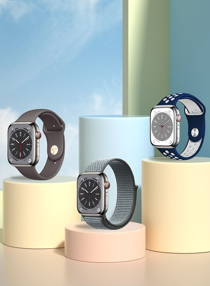 Perfii 3pcs Apple Watch Strap 42/41/40/38mm Replacement for Apple Watch Series 10/9/8/7/6/5/4/SE - Image 2