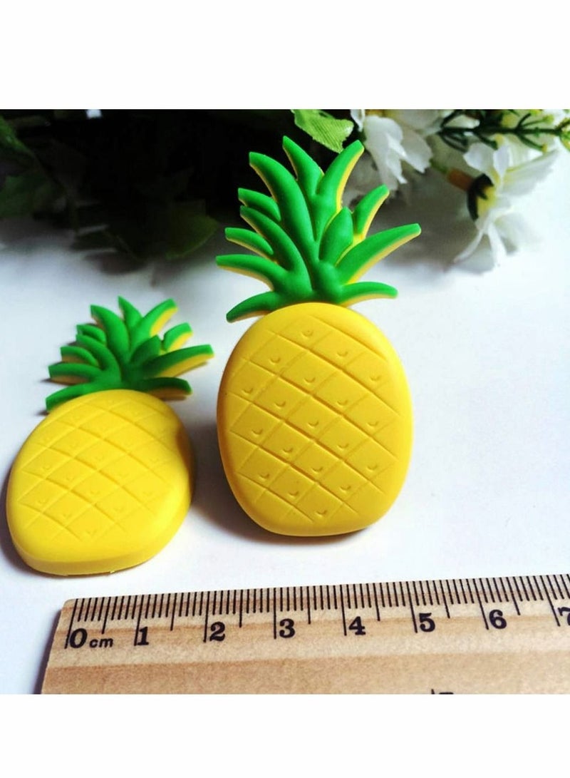 Captaintech Fridge Refrigerator Magnets Set, Cute Cartoon Fruits Magnetic Whiteboard Magnets, Office Notice Message for Kids Activity Home Kitchen Decoration Accessories Travel Souvenirs 10 Pcs - Image 2