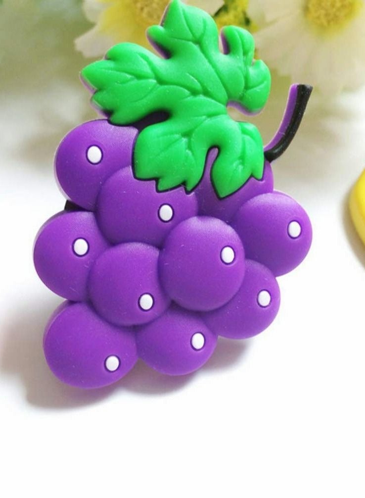 Captaintech Fridge Refrigerator Magnets Set, Cute Cartoon Fruits Magnetic Whiteboard Magnets, Office Notice Message for Kids Activity Home Kitchen Decoration Accessories Travel Souvenirs 10 Pcs - Image 5