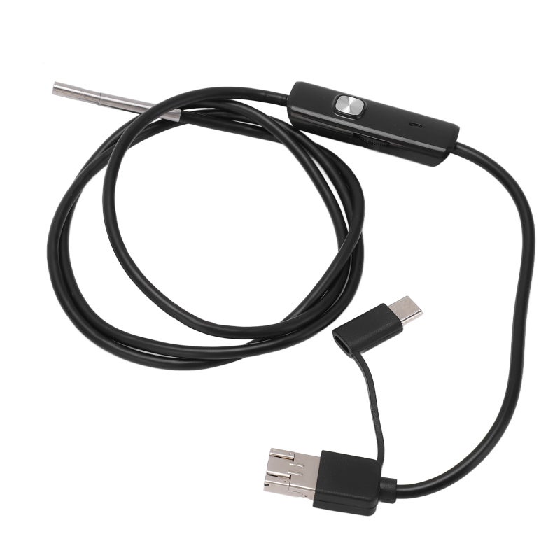 3.9mm Hd Inspection Camera: Abs Anti-Corrosion Flexible Wire Endoscope - Ip67 Waterproof 6 Dimmable Led Lights Borescope for Industrial Automotive Pipeline Inaccessible Area Inspection - Image 5