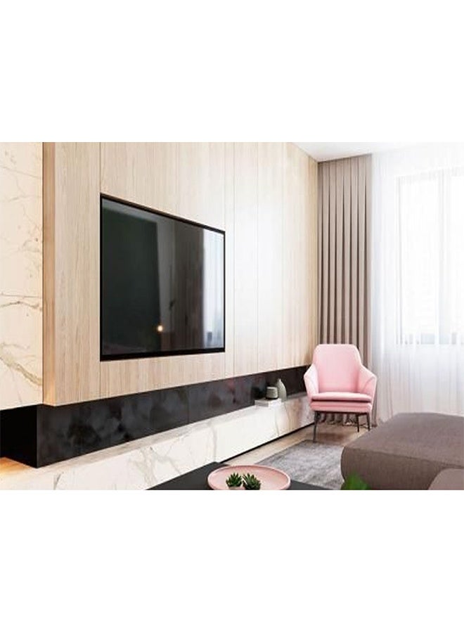 Skill Tech SH 8060F Fixed TV Wall Mount Bracket for 55-90 Inch Screens, VESA 800x600, Slim 30mm Profile, Max Load 80kg – Black - Image 2