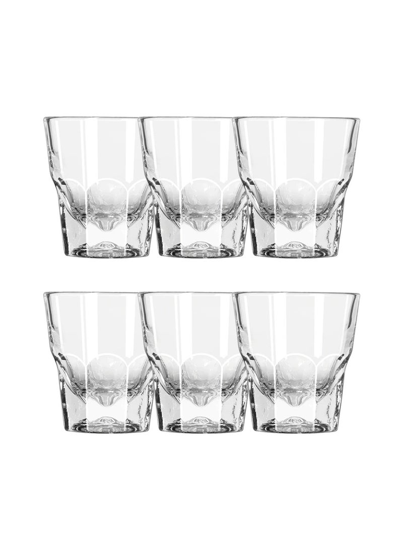 LIBBEY Gibraltar Glass 4.5 oz, Set of 6 Pcs (Made in USA) - Clear - Image 5