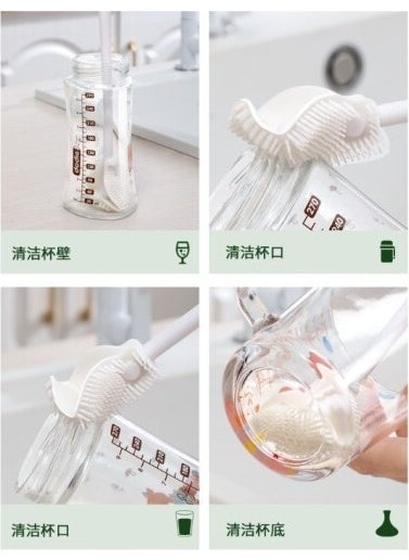 Periboia Jar and Bottle Washing Brush Silicone  - Image 3