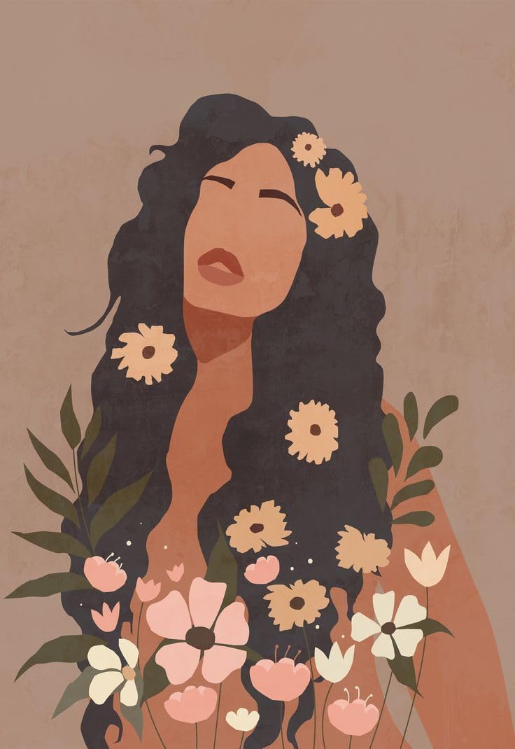 MOMENT PRINTS Aesthetic Boho Posters For Room Decoration Set Of 12 Posters, A4 size (29 x 21 cm), 300 GSM Paper, Premium-Qualiy Posters, Unframed Heavyweight Poster, Wall Posters For Decor - Image 4
