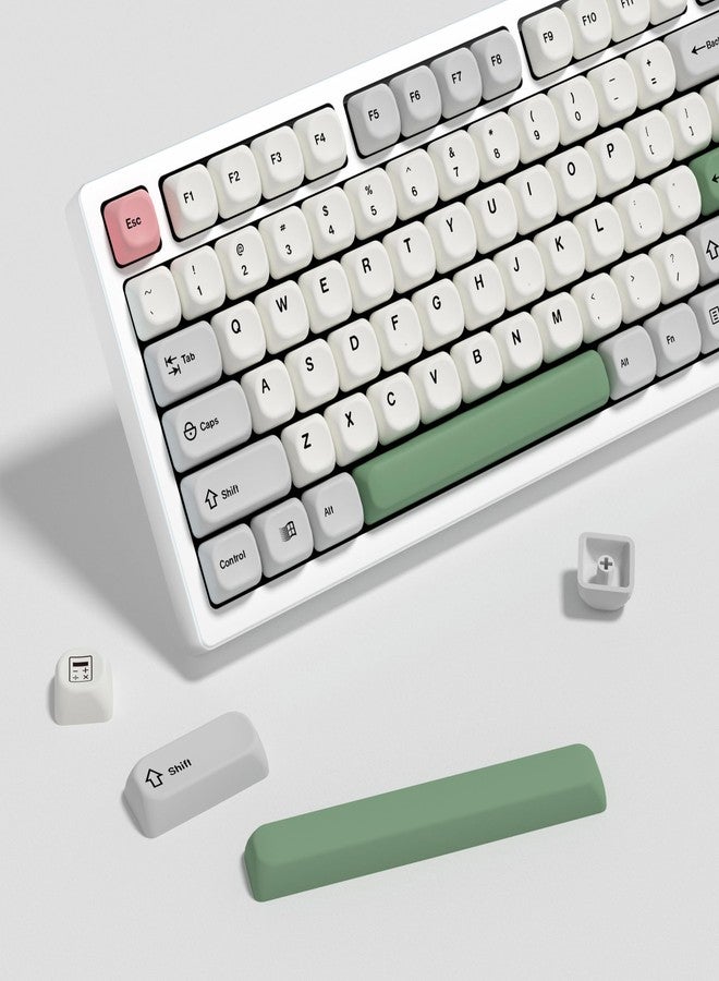 YMKPVR KBDiy 9009 Retro Keycaps 60 Percent,KOA Profile Dye-Sublimation PBT Custom Gaming Keyboard Keycap,139 Keys Cap Set for Cherry Gateron MX Switches Mechanical - Image 1