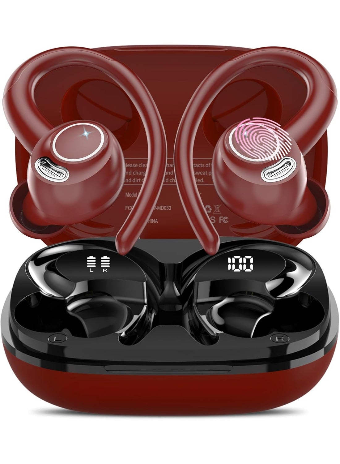 Jesebang Jesebang Wireless Sport Earbuds Z1060F89FF5D1BE9F5B69Z