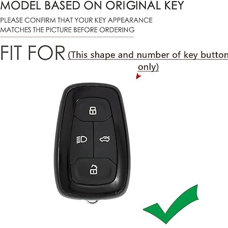 Cri8Hub Premium Metal Silicon Key Cover Compatible with Tata Nexon, Harrier | Safari | Altroz | Tigor | EV | Punch | Tiago EV Electric 4 Button Smart Key Special Feature Visible in low-light Condition - Image 4