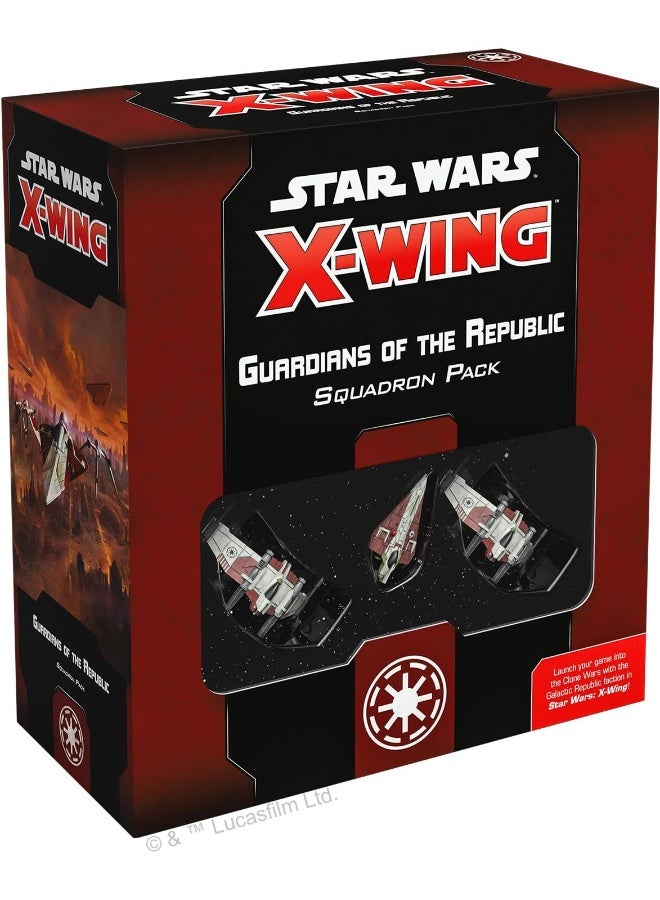 Atomic Mass Games Star Wars: X-Wing (2Nd Ed.) - Galactic Republic - Guardians Of The Republic Squadron Pack - Image 1
