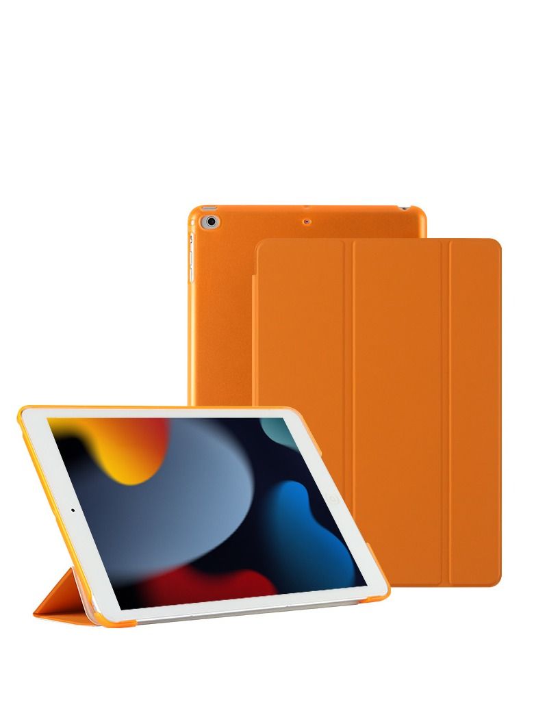Loquat Protective Tri-Fold Case Cover For iPad orange