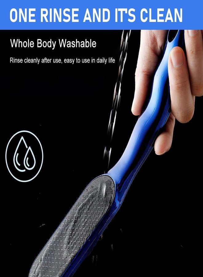 MAYCREATE® Foot File for Women Man Long Handle Foot Heel Exfoliation File Tool for Thick Calluses Removal Foot Skin Exfoliation Tool Foot Grooming File - Image 3