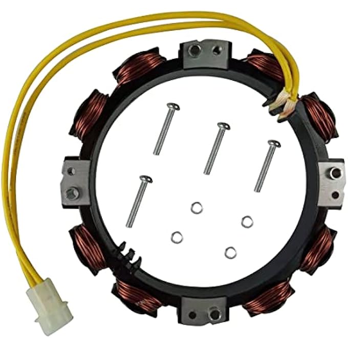 Rebuiman 592830 Alternator Fit for Briggs & Stratton 394890 393374 691185 696458, for John Deere GT235 L120 LT166 Lawn Mower - Image 2