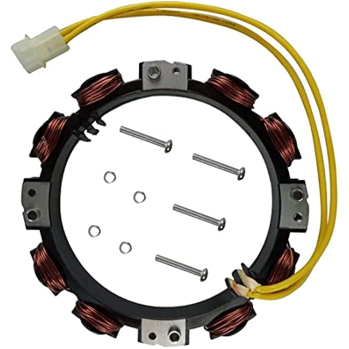 Rebuiman 592830 Alternator Fit for Briggs & Stratton 394890 393374 691185 696458, for John Deere GT235 L120 LT166 Lawn Mower - Image 3