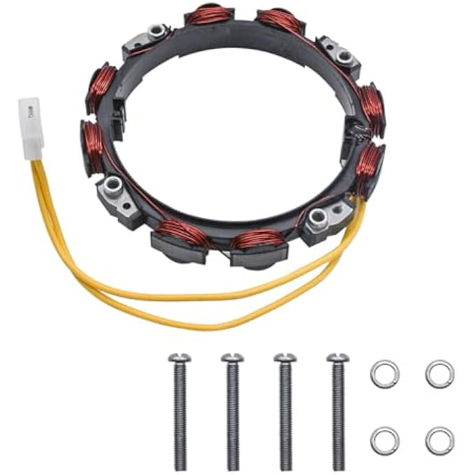Rebuiman 592830 Alternator Fit for Briggs & Stratton 394890 393374 691185 696458, for John Deere GT235 L120 LT166 Lawn Mower - Image 4