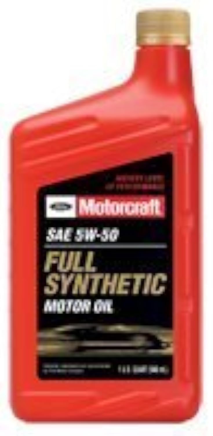 Ford 5w50 Ford Motorcraft XO5w50QGT Full Synthetic Motor Oil 12 qt case