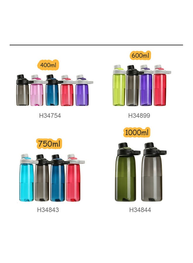 Sports Water Bottle With Magnetic Cap Grey 23x6.5x6.5cm - Image 2