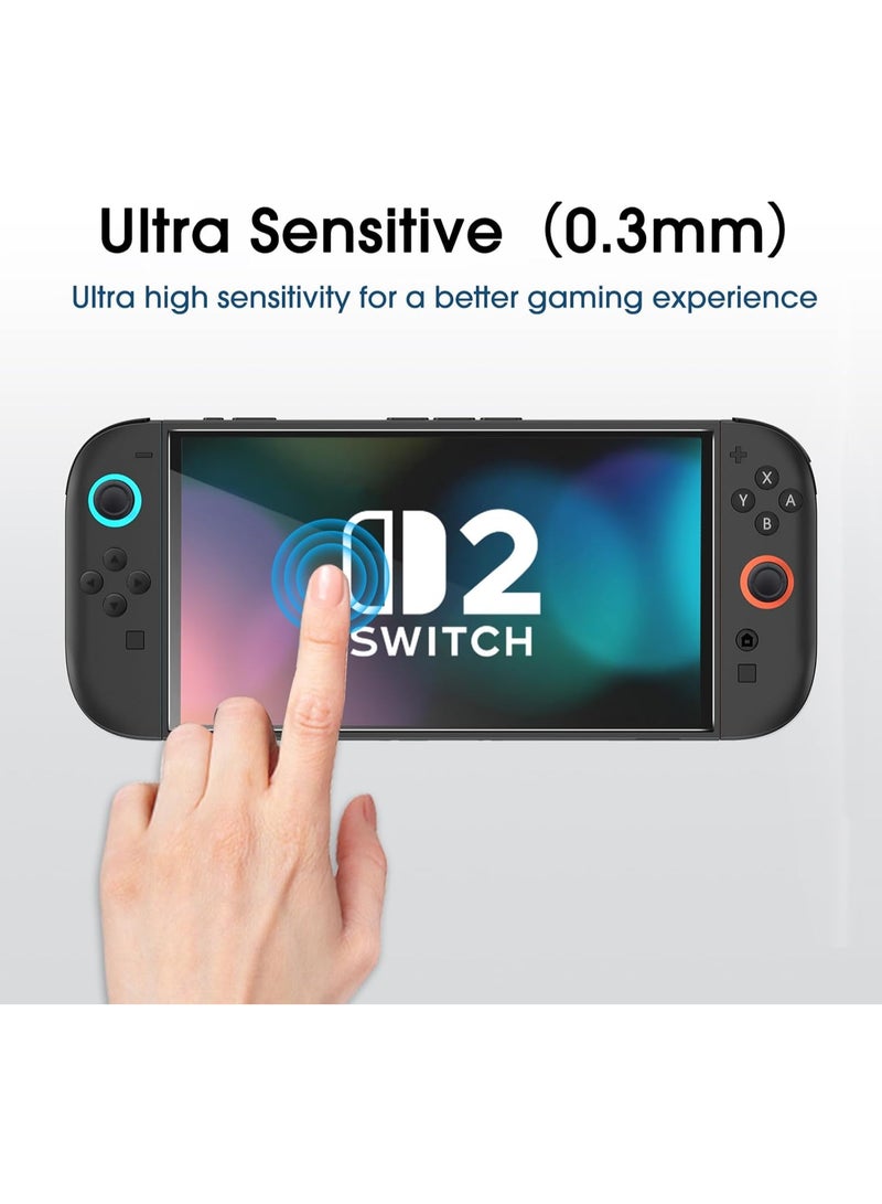 Tempered Glass Screen Protector for Nintendo Switch 2 7.9" Model 2025 with Auto Alignment Kit, Bubble-Free [2 Pack]  - Image 5