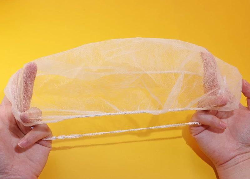 ONLYKXY Beard Cover Nonwovens Beard Protector Net Protective for Men Food Service Cooking Cleaning Kitchen Facial Hair Guards (30, White) - Image 2