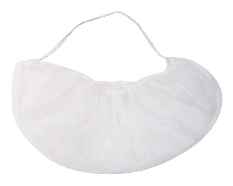 ONLYKXY Beard Cover Nonwovens Beard Protector Net Protective for Men Food Service Cooking Cleaning Kitchen Facial Hair Guards (30, White) - Image 1