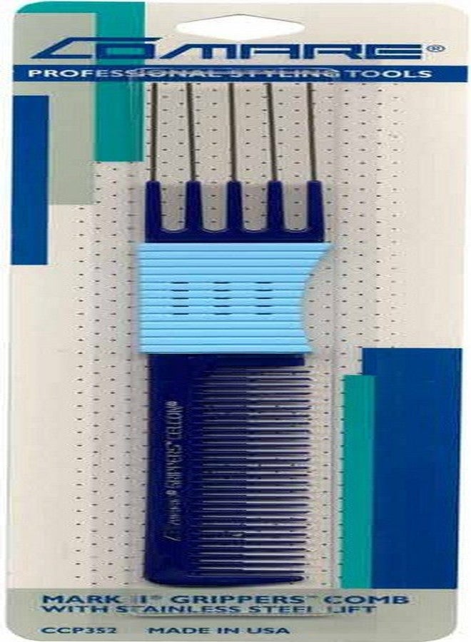 Comare Mark V Gripper Comb With Stainless Steel Lift & Serrated Teeth For Teasing